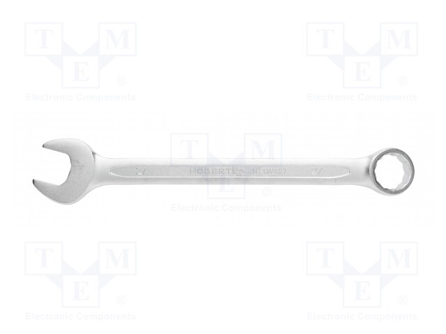 Wrench; combination spanner; 27mm; Chrom-vanadium steel