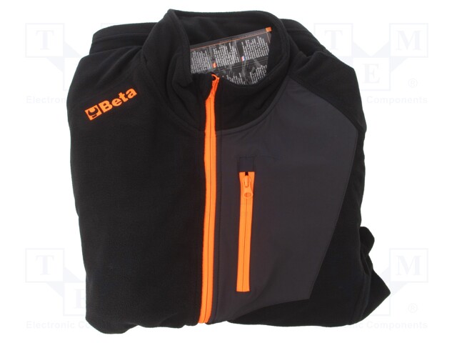 Fleece sweatshirt; Size: L