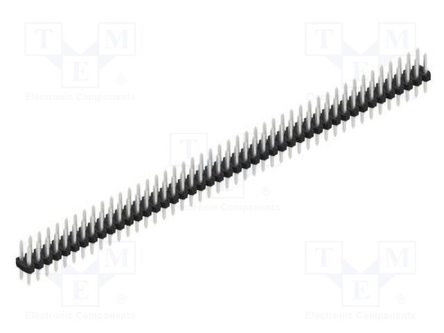 Connector: pin strips; pin header; male; PIN: 90; 2mm; THT; 2x45