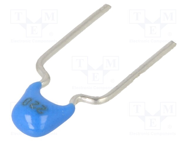 Multilayer Ceramic Capacitor, 22 pF, 100 V, FG Series, ± 5%, Radial Leaded, C0G / NP0