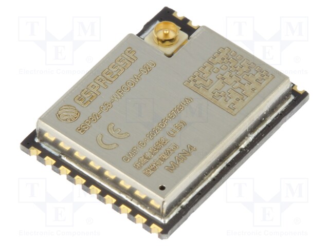 Module: IoT; WiFi; external; SMD; 18x14.3x3.2mm; I-PEX (u.FL)