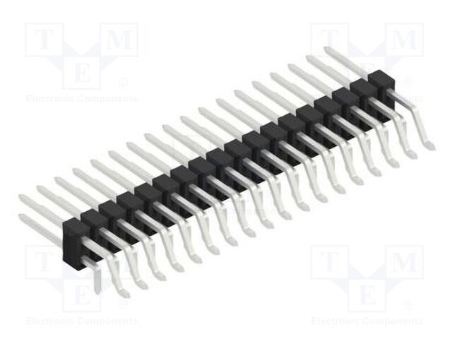 Connector: pin strips; pin header; male; PIN: 36; 2.54mm; SMT,THT