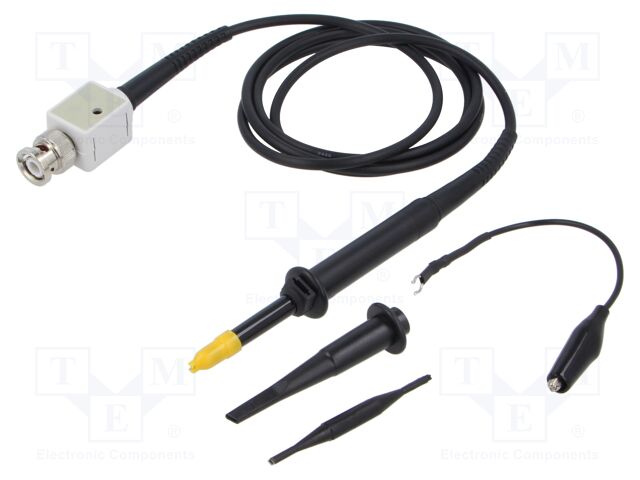 Probe: for oscilloscope; passive; 300MHz; 10: 1; 400V; BNC plug