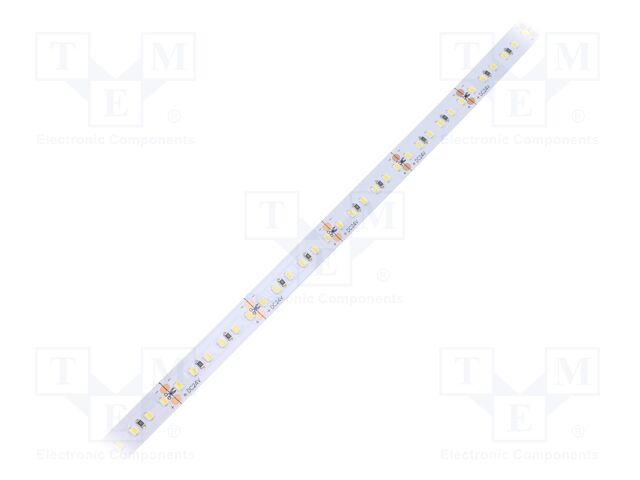 LED tape; white cold; 2216; LED/m: 180; 8mm; white PCB; IP20; 120°