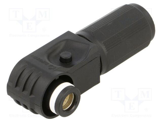 Connector: DC supply; plug; ES-150A; PIN: 1; for cable; crimped