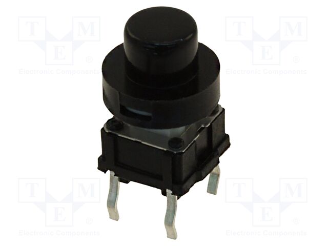Microswitch TACT; SPST-NO; Pos: 2; 0.05A/12VDC; THT; 1.57N; 12mm