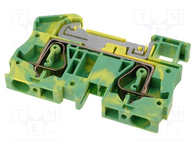 Splice terminal: rail; 0.2÷6mm2; ways: 1; terminals: 2; Width: 8.2mm