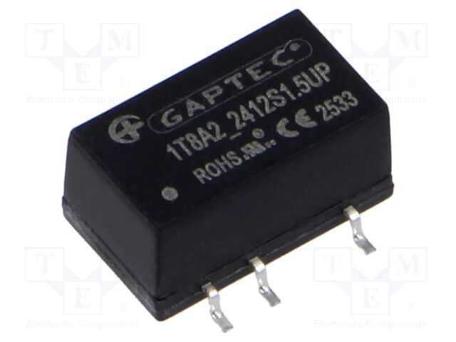 Converter: DC/DC; 1W