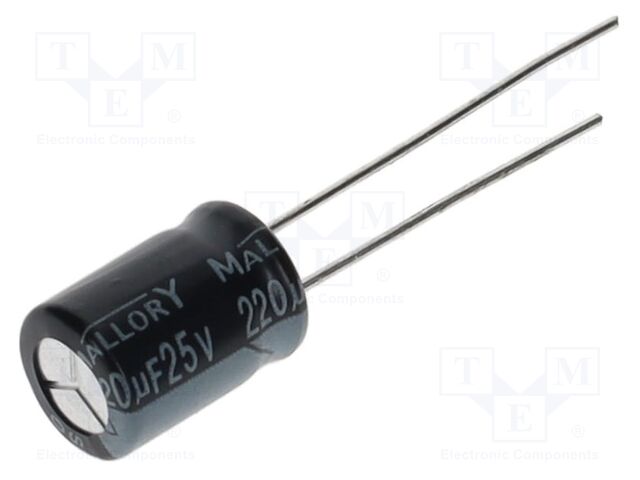 Capacitor: electrolytic