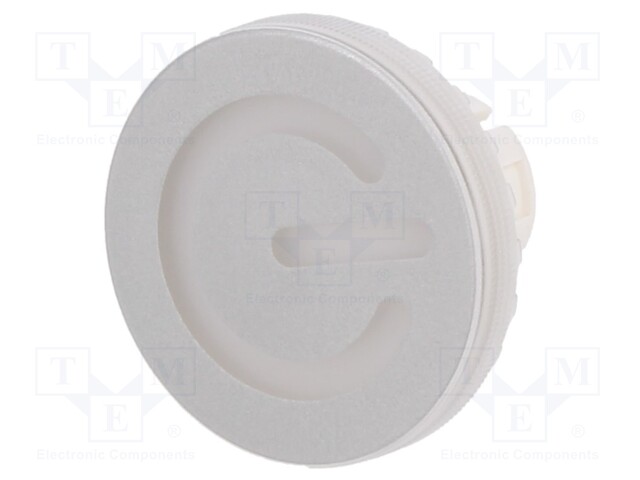 Actuator lens; 22mm; 61; Colour: transparent; Mat: plastic; Ø19.7mm