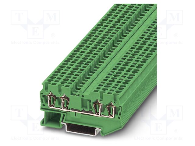 Splice terminal: rail; ST; 24A; 800V; spring clamp; PA; 0.08÷4mm2
