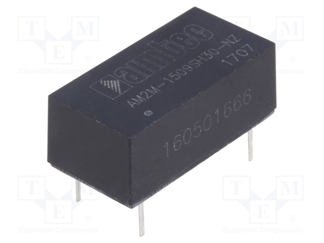 Converter: DC/DC; 2W; Uin: 13.5÷16.5V; 9VDC; Iout: 222mA; DIP14; 2.8g