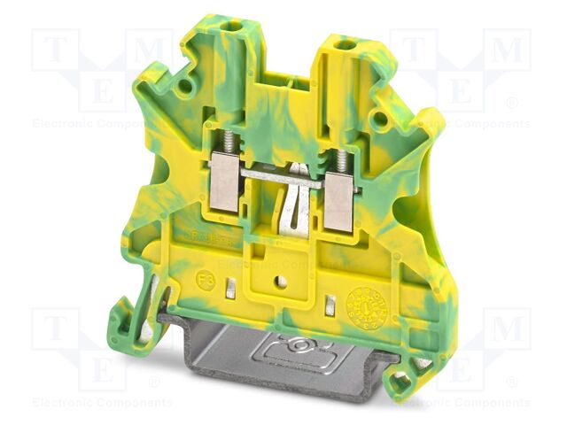 Splice terminal: rail; UT; screw terminal; PA; L: 46.9mm; W: 4.15mm