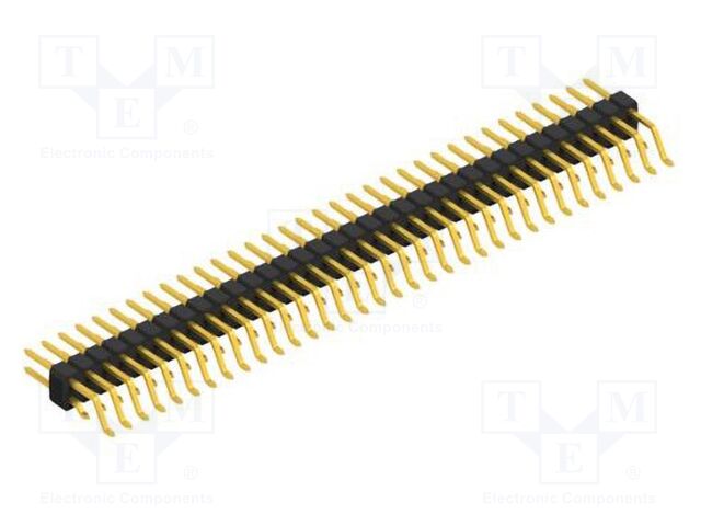Connector: pin strips; pin header; male; PIN: 68; 2.54mm; SMT; 2x34