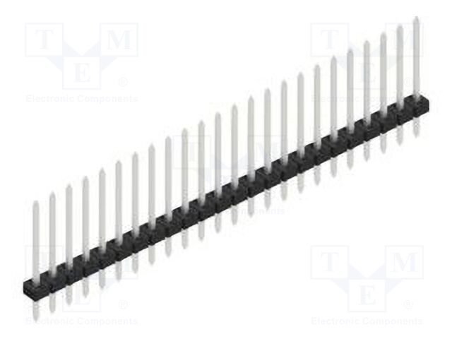Connector: pin strips; pin header; male; PIN: 24; 2mm; THT; 1x24