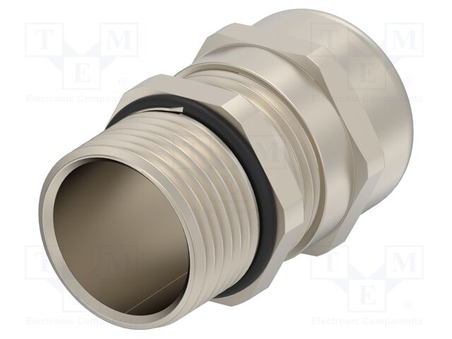 Cable gland; without nut,with long thread; M20; IP68; Mat: brass