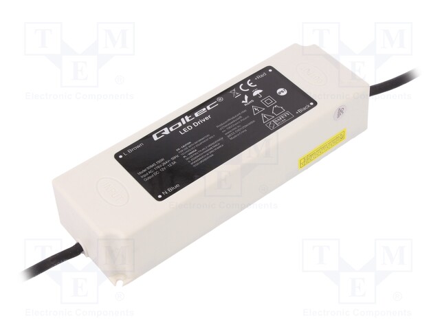 Power supply: switched-mode; LED; 150W; 12VDC; 12.5A; IP67; OUT: 1