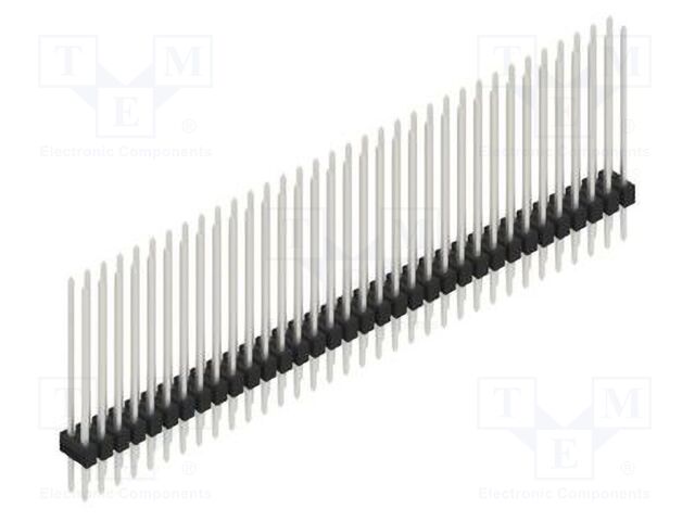 Connector: pin strips; pin header; male; PIN: 68; 2.54mm; THT; 2x34