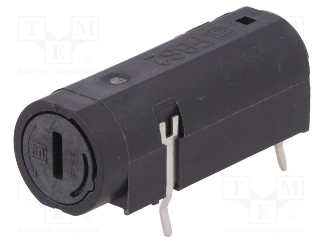 Fuse holder; cylindrical fuses; Mounting: THT; 5x20mm; -40÷85°C