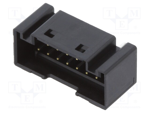 Socket; wire-board; male; DF51K; 2mm; PIN: 16; THT; on PCBs; 250V; 2A