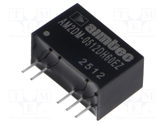 Converter: DC/DC; 2W; SIP7; AM2DM-EZ