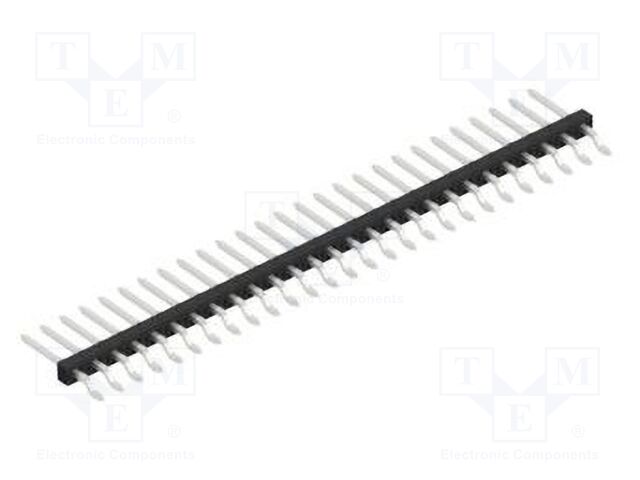 Connector: pin strips; pin header; male; PIN: 27; 2mm; SMT; 1x27