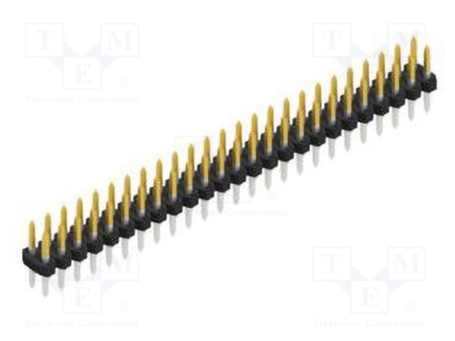 Connector: pin strips; pin header; male; PIN: 50; 2mm; THT; 2x25