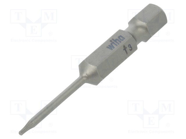 Screwdriver bit; Torx®; TX03; Overall len: 50mm