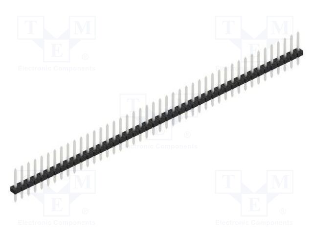 Connector: pin strips; pin header; male; PIN: 44; 2mm; THT; 1x44