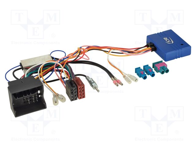 Audi,Seat,VW,Škoda; DIN,Fakra,ISO,Quadlock