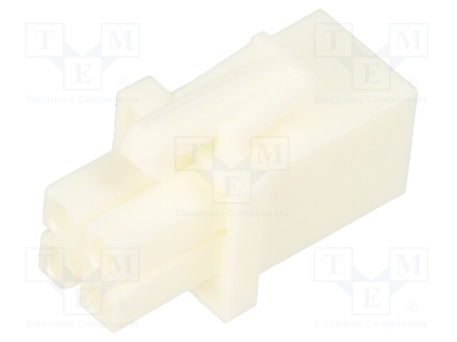 Plug; wire-wire; Mini Universal MATE-N-LOK Sealed; 4.14mm; PIN: 4