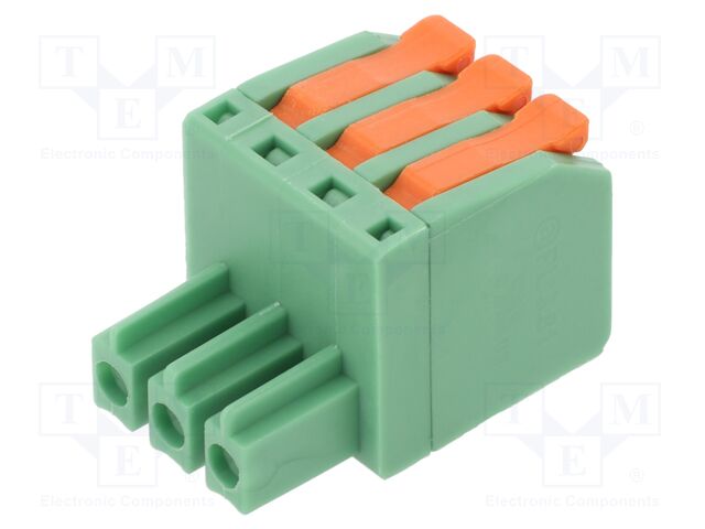 Connector: pluggable terminal block; plug; female; PL; 10A; 300V