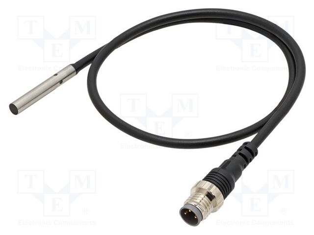 Sensor: inductive; OUT: PNP / NO; 0÷1.2mm; Ø4; IP67; PIN: 3