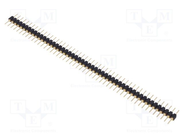Pin header; pin strips; male; PIN: 50; turned contacts; straight