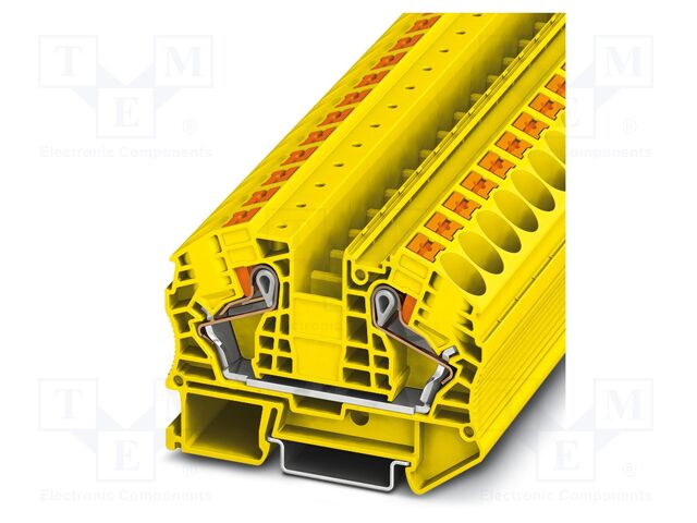 Splice terminal: rail; PT; 76A; 1kV; push-in; PA; 0.5÷25mm2
