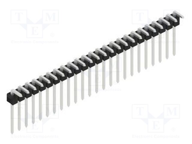 Connector: pin strips; pin header; male; PIN: 24; 2.54mm; THT; 1x24