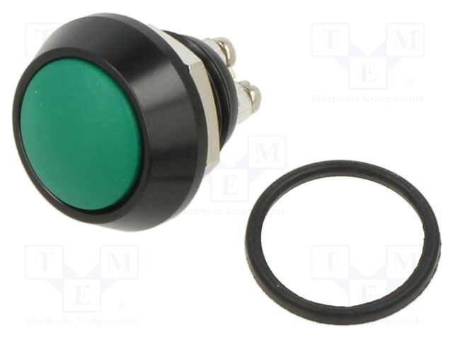 Switch: vandal resistant; Pos: 2; SPST-NO; 5A/24VDC; IP65; OFF-(ON)