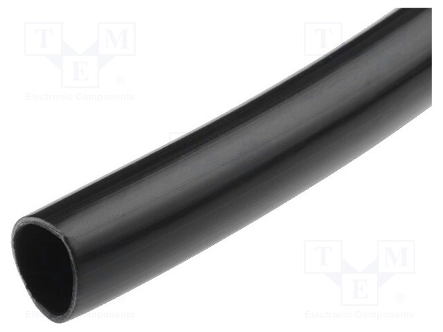 Insulating tube; Mat: PVC; black; -20÷80°C; Øint: 12mm; Len: 50m