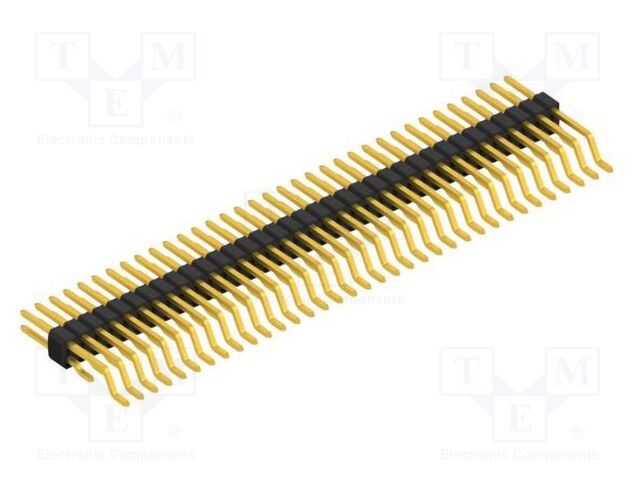Connector: pin strips; pin header; male; PIN: 70; 1.27mm; SMT; 2x35