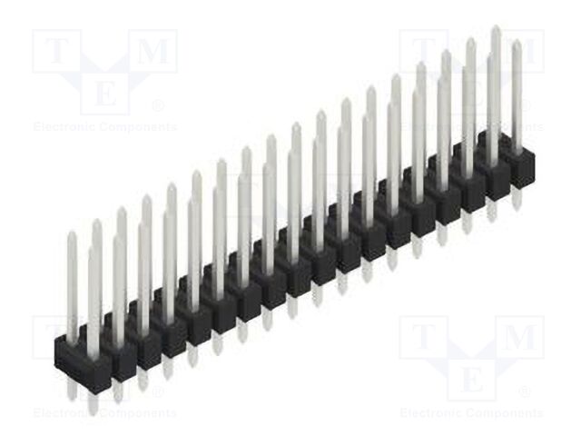Connector: pin strips; pin header; male; PIN: 36; 2.54mm; THT; 2x18