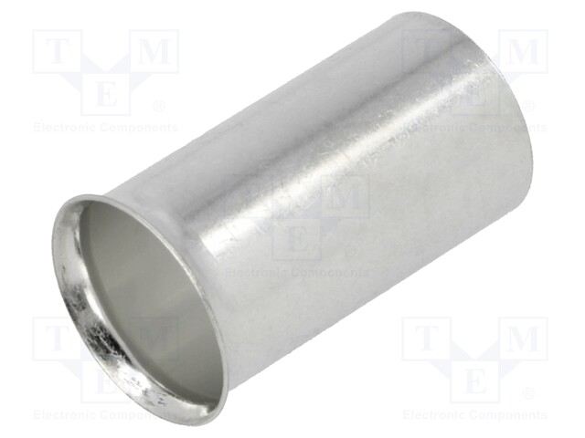 Bootlace ferrule; non-insulated; copper; 70mm2; 25mm; tinned