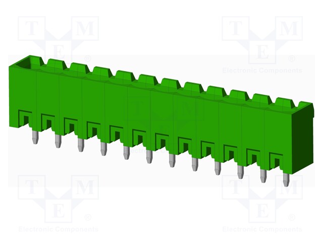 Connector: pluggable terminal block; socket; male; straight; THT