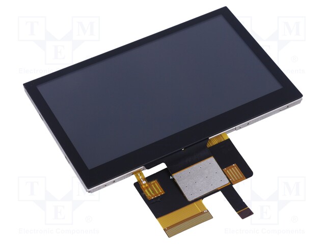 Display: TFT; 4.3"; 480x272; Illumin: LED; Dim: 105.5x67.2x4.75mm