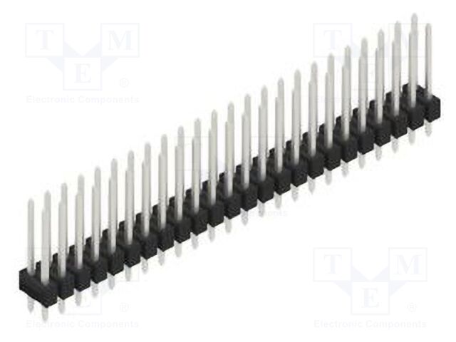 Connector: pin strips; pin header; male; PIN: 48; 2.54mm; THT; 2x24