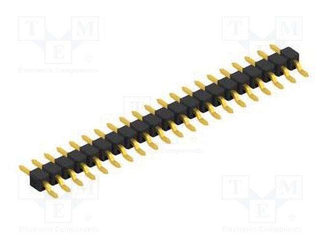 Connector: pin strips; pin header; male; PIN: 21; 2.54mm; SMT; 1x21