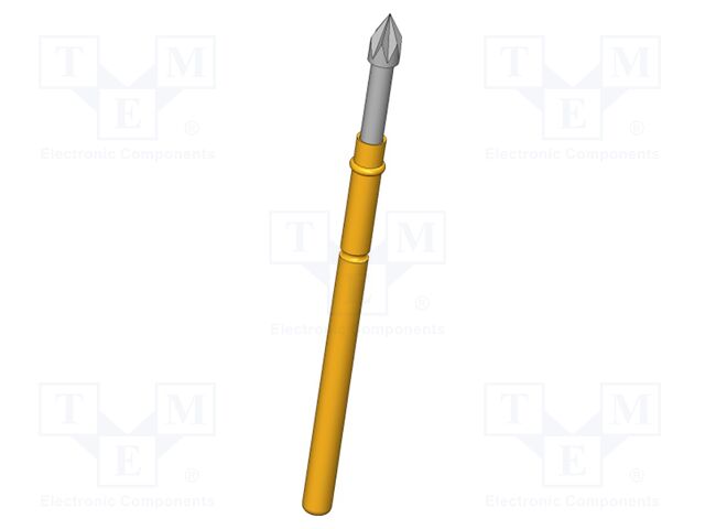 Test needle; Operational spring compression: 4mm; 5A; Ø: 1.75mm