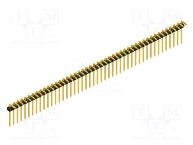 Connector: pin strips; pin header; male; PIN: 46; 2mm; THT; 1x46