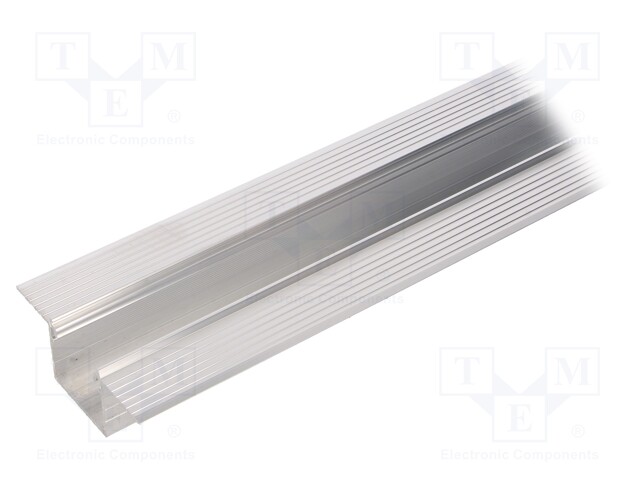 Profiles for LED modules; recessed; natural; L: 2m; aluminium