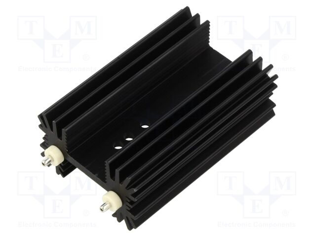 Heatsink: extruded; U; SOT93,TO218,TO220,TO247,TOP3; black