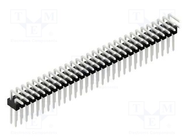 Connector: pin strips; pin header; male; PIN: 60; 2.54mm; THT; 2x30